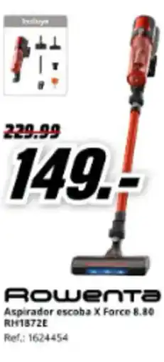 MediaMarkt ROWENTA Aspirador escoba X Force 8.80 RH1872E oferta