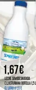 Claudio Central lechera asturiana - leche semidesnatada oferta