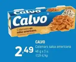 Coviran Calvo - calamars salsa americana oferta