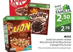 Coviran Nestlé - cereales lion carameli i xocolata o chocapic oferta