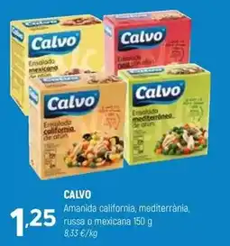 Coviran Calvo - amanida california, mediterrania, russa o mexicana oferta