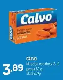 Coviran Calvo - musclos escabetx 8-12 peces oferta