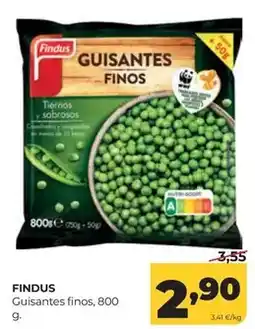 Alimerka Findus - guisantes finos oferta