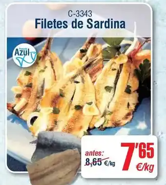 Abordo Filetes de sardina oferta