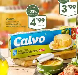Supermercados Plaza Calvo Atún claro en aceite de oliva oferta
