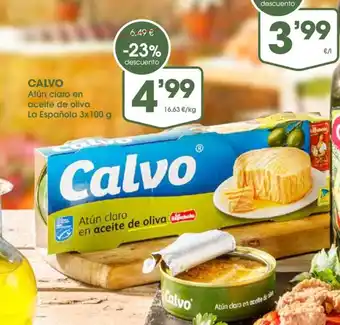 Supermercados Plaza Calvo Atún claro en aceite de oliva oferta