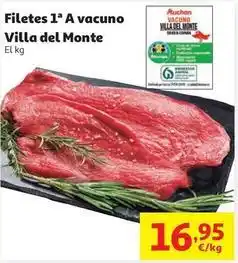 Alcampo Villa del monte - filetes 1a a vacuno oferta