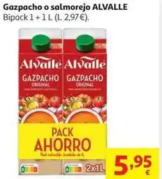Alcampo Alvalle - gazpacho o salmorejo oferta
