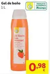 Alcampo Gel de baño oferta