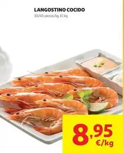 Alcampo Langostino cocido oferta