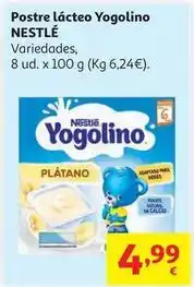 Alcampo Nestle yogolino platano 6(8x100g)n1 es oferta