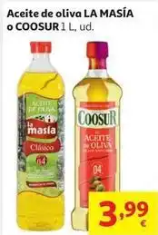 Alcampo Aceite oliva la masia 1l (s) oferta