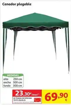 Alcampo Cenador plegable oferta