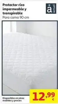 Alcampo Protector rizo transpirable actuel oferta