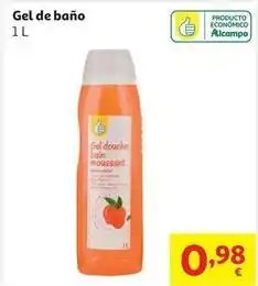 Alcampo Alcampo - gel de baño oferta