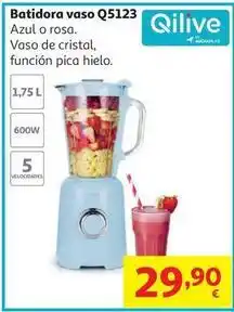 Alcampo Bat.vaso 600w qilive q5123 retro pink oferta