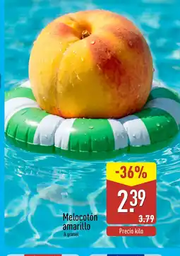ALDI Melocotón amarillo oferta