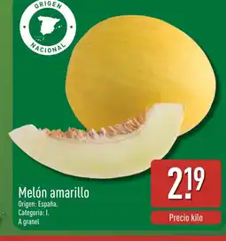 ALDI Melón amarillo oferta