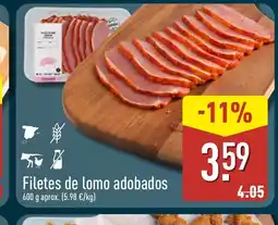 ALDI Filetes de lomo adobados oferta