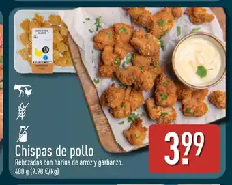ALDI Chispas de pollo oferta