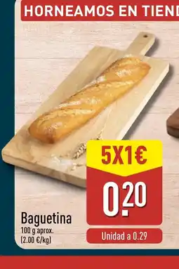ALDI Baguetina oferta