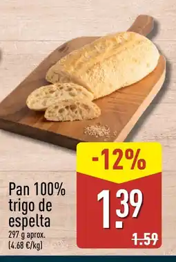ALDI Pan 100% trigo de espelta oferta