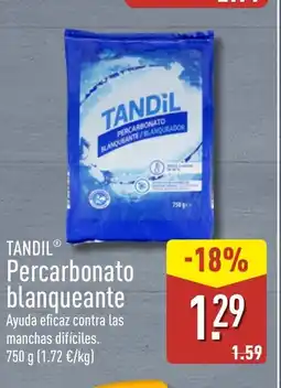 ALDI TANDIL Percarbonato blanqueante oferta