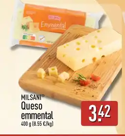 ALDI MILSANI Queso emmental oferta