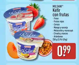 ALDI MILSANI Kéfir con frutas oferta