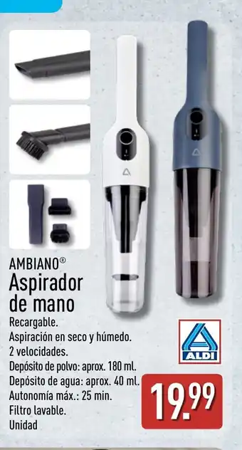 AMBIANO Aspirador de mano