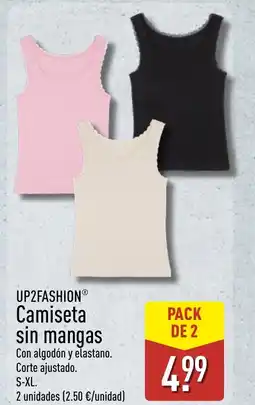 ALDI UP2FASHIO Camiseta sin mangas oferta