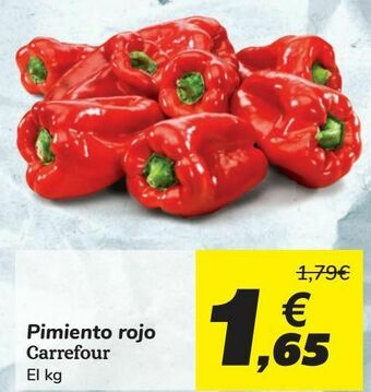 Carrefour Pimiento rojo carrefour oferta