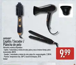 ALDI AMBIANO Cepillo/Secador/ Plancha de pelo oferta