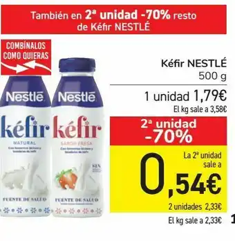 Carrefour Kéfir nestlé 500 g oferta