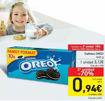 Carrefour Galletas oreo 440 g oferta