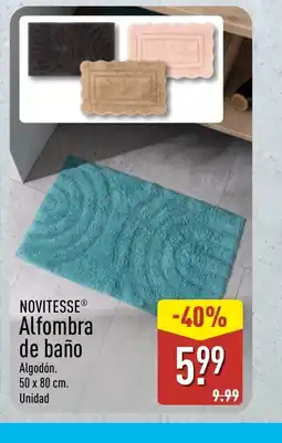ALDI NOVITESSE Alfombra de baño oferta