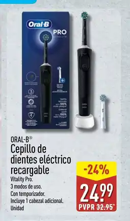 ALDI ORAL-B Cepillo de dientes eléctrico recargable oferta
