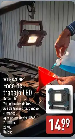 ALDI WORKZONE Foco de trabajo LED oferta