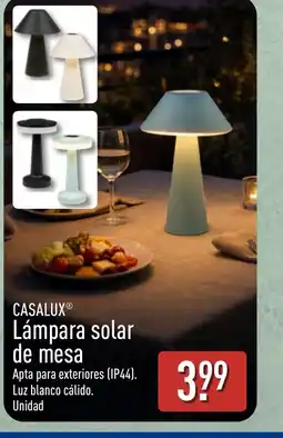 ALDI CASALUX Lámpara solar de mesa oferta