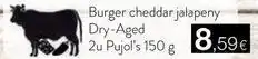 Plusfresc Burger cheddar jalapeny dry-aged 2u oferta