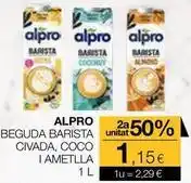Plusfresc Alpro - beguda barista civada, coco i ametlla oferta