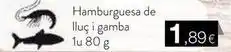 Plusfresc Hamburguesa de lluc y gamba oferta