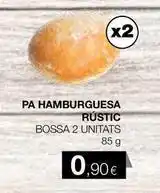 Plusfresc Pa hamburguesa rústic oferta