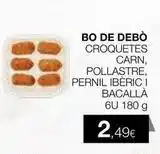 Plusfresc Bo - croquetes carn, pollastre, pernil iberic i bacalla oferta