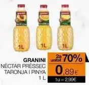 Plusfresc Granini - nectar pressec taronja i pinya oferta