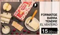Plusfresc El ventero - formage barra tendre oferta
