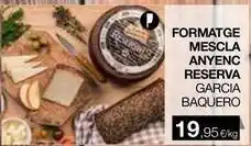 Plusfresc García baquero - formatge mescla anyenc reserva oferta