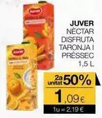 Plusfresc Juver - nectar disfruta taronja i pressec oferta