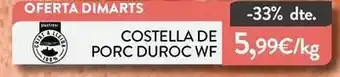 Duroc - costella de porc duroc wf