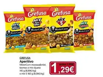 Grefusa - aperitivo